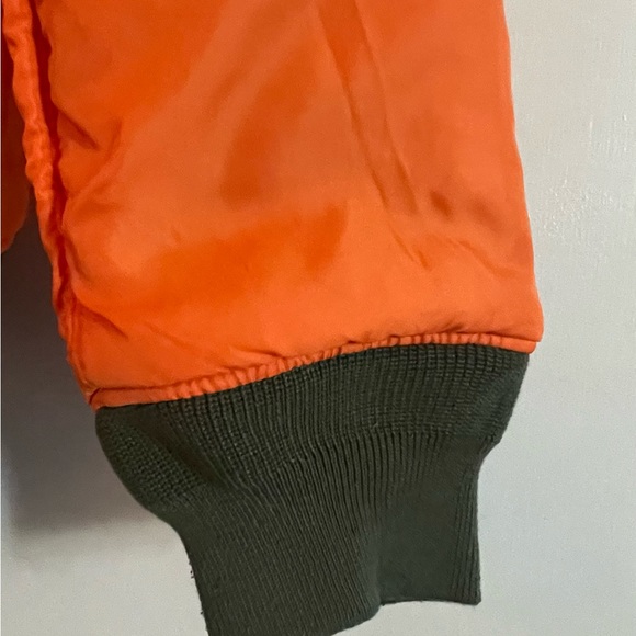 Alpha; Remove Before Flight; Jacket; Bomber Jacket; sage green - Picture 8 of 8